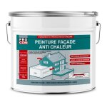 Peinture faade anti chaleur, peinture blanche rflective, rafrachit l'air intrieur - technologie cool ...