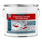 tanchit toiture polyurthane - tanchit toit terrasse, toit plat procom ffffff 15 kg