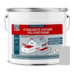 tanchit toiture polyurthane - tanchit toit terrasse, toit plat procom c5c7c4 15 kg