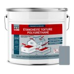tanchit toiture polyurthane - tanchit toit terrasse, toit plat procom 8c969d 15 kg