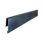 Aluhome ? profil pour grillage rigide 2 x 1, 25 m ? aluminium ral 6005 ? finition lames d'occultation ...