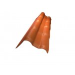 Profil de rive gauche pour toiture pvc mini 94 x 37, 5 cm - coloris - antique, largeur - 37, 5 cm, longueur ...