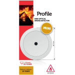 Dtecteur fume mini 85db 10a pile 9v - profile