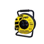 Profile - enrouleur chantier 20m 4 prises 3x2. 5 ip44