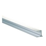 Profil obturation pour plaque polycarbonate alvolaire paisseur 32 mm - coloris - alu, longueur - 1, ...