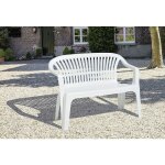 Progarden - banc de banc 2 diva de jardin en r�sine ext�rieure empilable