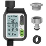 Coavas - programmateur arrosage 3 programmes d'arrosage ind�pendants et d�tection automatique de la pluie, ...