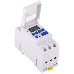 Programmateur horaire electrique minuterie relais interrupteur horaire afficheur lcd pr�r�glage hebdomadaire ...