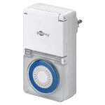 Goobay 73289 compteur �lectrique white programmateur journalier