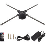 Projecteur holographique 1600x720 60cm avec t�l�commande - ventilateur hologramme pour publicit� bars ...