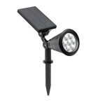 Projecteur solaire led pour jardin et route, panneau solaire, batterie 5. 5v / 2w, batterie au lithium ...