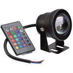 Projecteur submersible � led, �clairage sous - marin ip67 �tanche rgb, 10w projecteur led pour �clairage ...