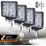 Projecteurs de travail tout terrain led projecteurs pour tracteur excavatrice 4x48w - aufun Projecteurs de travail tout terrain led projecteurs pour tracteur excavatrice 4x48w - aufun