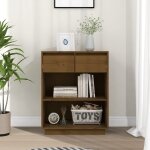 Prolenta premium - furniture limited - armoire console marron miel 60x34x75 cm bois Prolenta premium - furniture limited - armoire console marron miel 60x34x75 cm bois