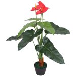 Prolenta premium - furniture limited - plante artificielle avec pot anthurium 90 cm