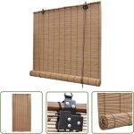 Prolenta premium - the living store store roulant bambou marron 150x220 cm - stores vnitiens - stores ...