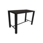 Table haute extensible stoneo en aluminium / céramique - 140 x 74 cm - graphite / anthracite - proloisirs ... Table haute extensible stoneo en aluminium / céramique - 140 x 74 cm - graphite / anthracite - proloisirs ...
