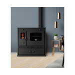 Prometey - cuisini�re � bois perfect eco gauche - 7 kw
