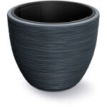 Prosperplast - casaria pot de fleurs rond 30 l 40x32 cm rsistant aux intempries intrieur extrieur ...