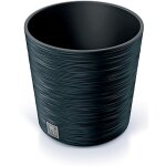 Pot de fleurs avec reserve deau 7, 5 l anthracite - furu