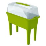 Prosperplast - potager urbain avec serre de 52 litres en polypropylne 77 x 38 x 82 cm couleur pistache. ...