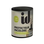 Protecteur mural incolore ? vernis anti - tache 1l ? finition extra mate lessivable ? pour peinture et ...