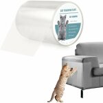 Protection canape chat anti griffe sticker transparent autocollant rouleau de protection invisible protege ...