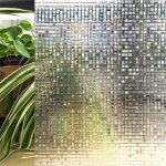Protection de la confidentialit fentre film, motif mosaque 3d auto - adhsif non colle variable film ...