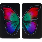 Protection de plaques cuisson 'papillons nocturnes' wenko lot de 2, couvre plaque universel, résistant ... Protection de plaques cuisson 'papillons nocturnes' wenko lot de 2, couvre plaque universel, résistant ...