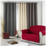 Prot�ge canap� matelass� - 279 x 179 cm - rouge - livraison gratuite
