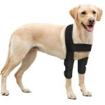 Protge - coude respirant pour chien pour coude et paule de chien support eczma du coude, dysplasie ...