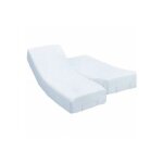 Doulito - protège - matelas 140 x 200 cm molleton lit électrique 100% coton france - blanc Doulito - protège - matelas 140 x 200 cm molleton lit électrique 100% coton france - blanc