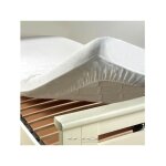 Douceur d'int�rieur - protege matelas 160 x 200 cm molleton molly 30 blanc - 160x200cm - blanc