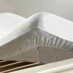 Doulito - protège - matelas - 80 x 200 cm - molleton - france - blanc Doulito - protège - matelas - 80 x 200 cm - molleton - france - blanc