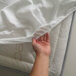 Maison aubertin - prot�ge matelas en coton gratt� - 140x190 cm