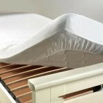 Douceur d'intérieur - protège matelas éponge imperméable anti - acariens 140x190 Douceur d'intérieur - protège matelas éponge imperméable anti - acariens 140x190