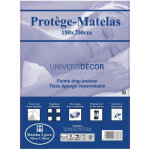 Prot�ge matelas imperm�able, absorbant et anti - acariens 180 x 200 cm