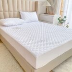 Promotion, protge matelas impermable bonnet rabat 20 - 30cm souple et silencieuse protge matelas pour ...