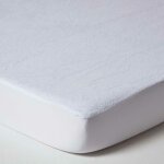 Homescapes - protège matelas imperméable éponge pour lit bébé, 70 x 140 cm, lot de 2 Homescapes - protège matelas imperméable éponge pour lit bébé, 70 x 140 cm, lot de 2