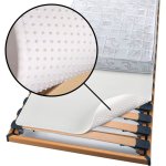 Beautissu - protge matelas - isolateur pour sommier  lattes beautect 200x120x0. 5 cm