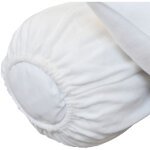 Terre de nuit - protge traversin molleton 160 gr / m fermeture lastiques 90 cm