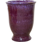 Provencelia arthur 42x52cm, pot grande taille d'ext�rieur fait main en terre cuite �maill�e, r�sistant ...