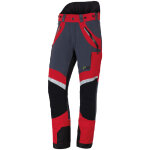 Pss - pantalon anti - coupure x - treme light rouge / noir fr 52 / eu 58