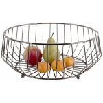 Pt living - corbeille  fruits design mtal large kink