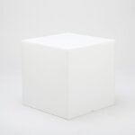 Moovere - pufy si�ge carr� tr�s r�sistant pour l'int�rieur et l'ext�rieur. fabriqu� en poly�thyl�ne