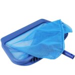 Tte d'puisette de fond premium bleu pour piscine adaptable sur manche standard ou tlescopique linxor ...