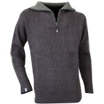 Pull col camionneur cacao lma gris fonc� 3xl
