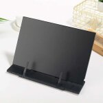 Pupitre pour partitions pliable de table pour partitions portables, support multifonction pour livres ...
