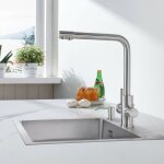 Cecipa - pure - i robinet cuisine 3 voies, mitigeur 2 en 1 pratique avec 2 leviers de commande séparés ... Cecipa - pure - i robinet cuisine 3 voies, mitigeur 2 en 1 pratique avec 2 leviers de commande séparés ...