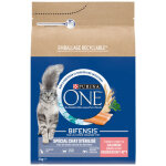 Croquettes pour chat strilis au saumon et au bl purina one 3kg - purina